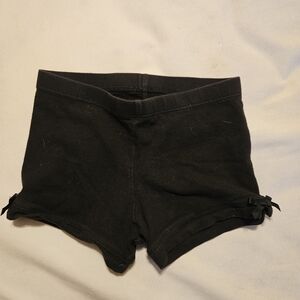 The Children's Place Black Bow Accent Shorts